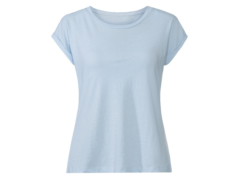 esmara Dames linnen shirt (S (36/38), Blauw)