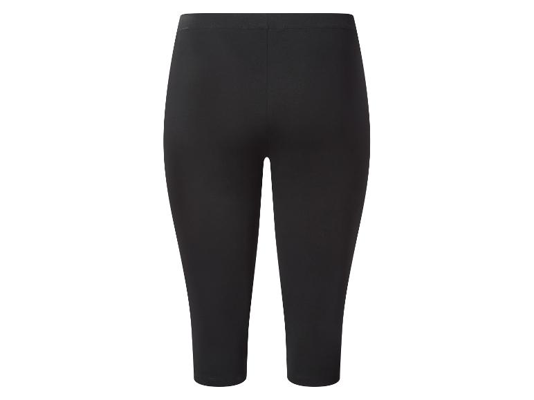 Zwarte dames capri legging