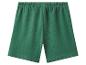 Groene pyjamashort met elastische tailleband