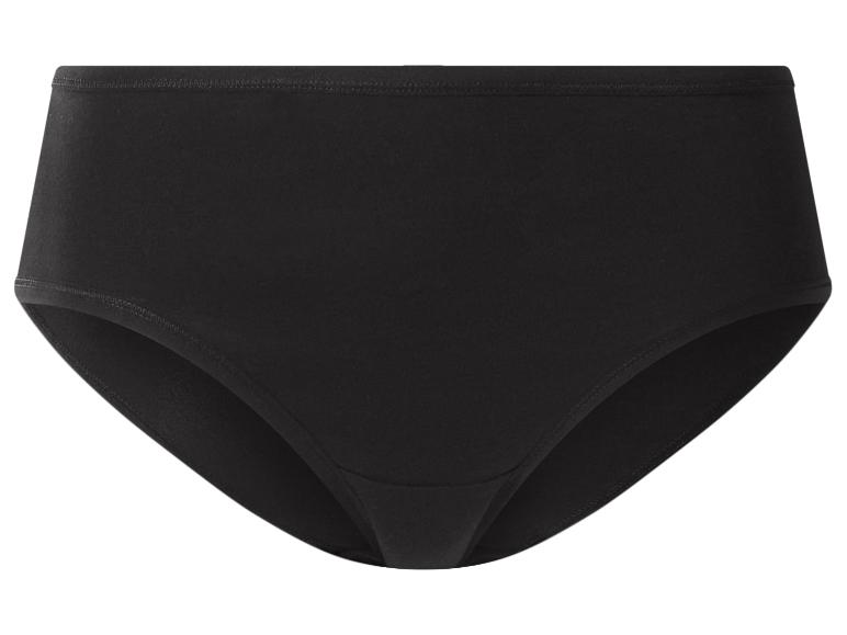 Zwarte hoge taille damesonderbroek.