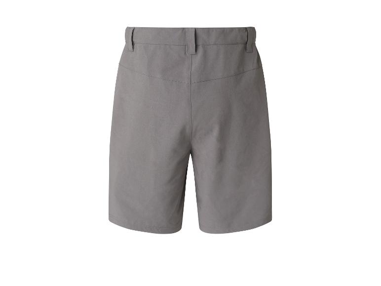 Grijze heren shorts.