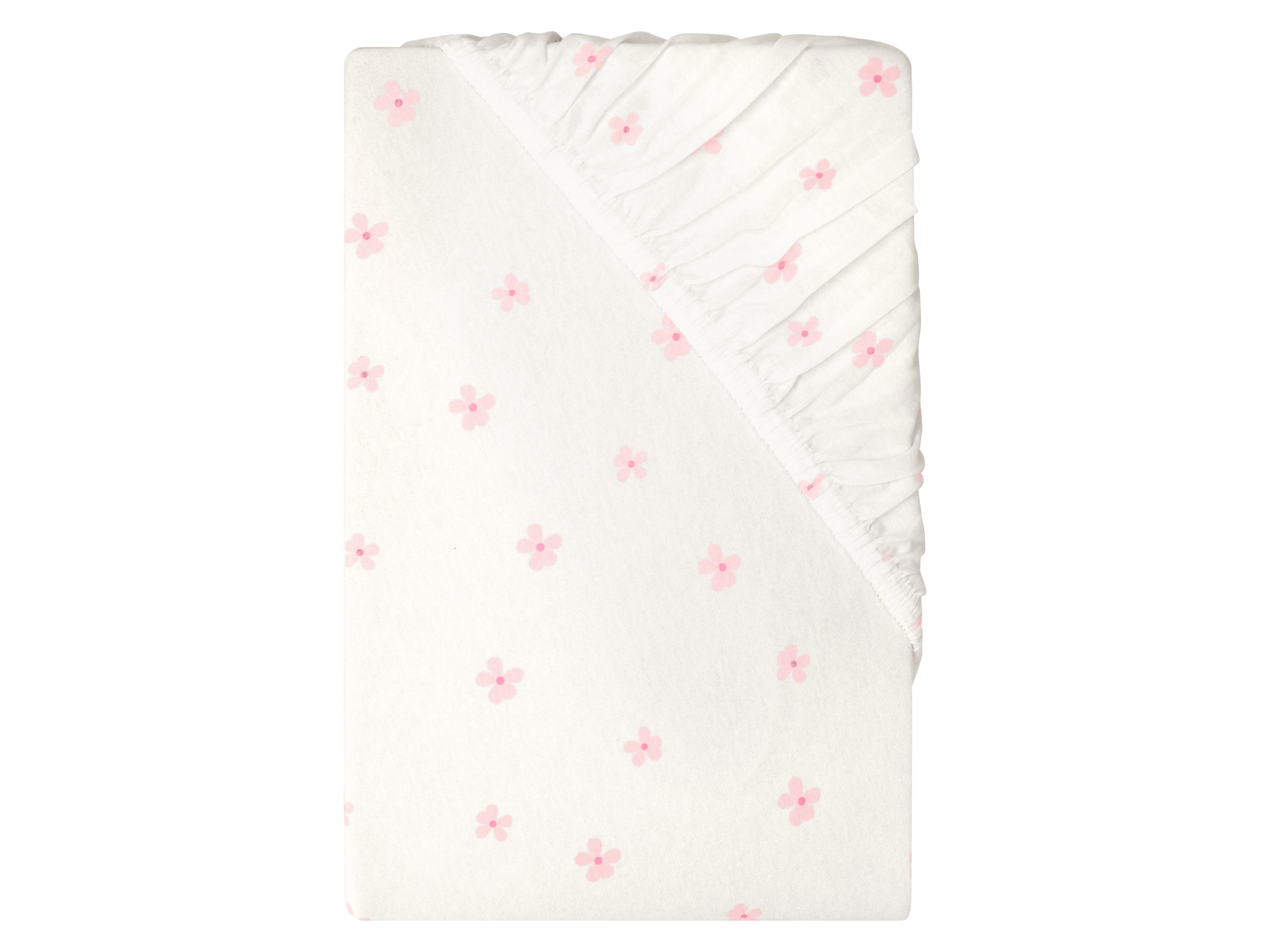 LIVARNO Kinder hoeslaken 90-100 x 200 cm (Roze)