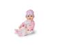 BABY born pop in roze pyjama en muts