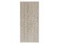 Beige badhanddoek met verticale strepen