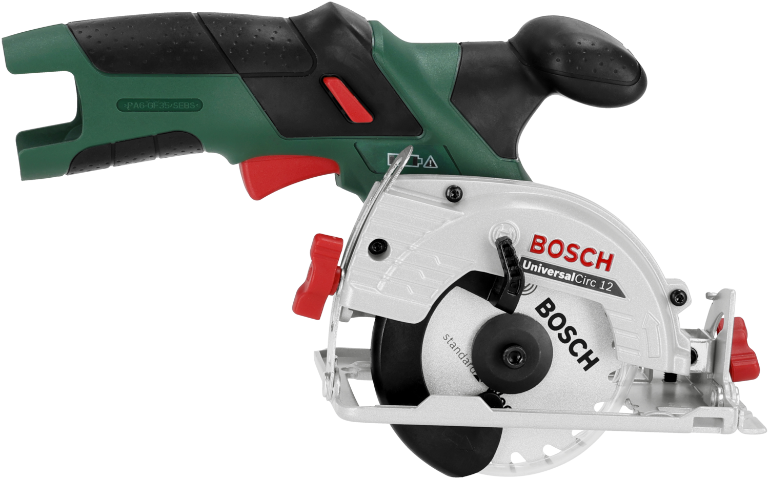 BOSCH Accu-mini-handcirkelzaag, solo.