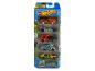 Hot Wheels auto's in een verpakking met een 'HW Getaways' thema.
