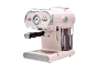Roze SilverCrest espressomachine.