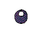 BAYER DESIGN Buggy Set poppenlaby met roze hartjes.