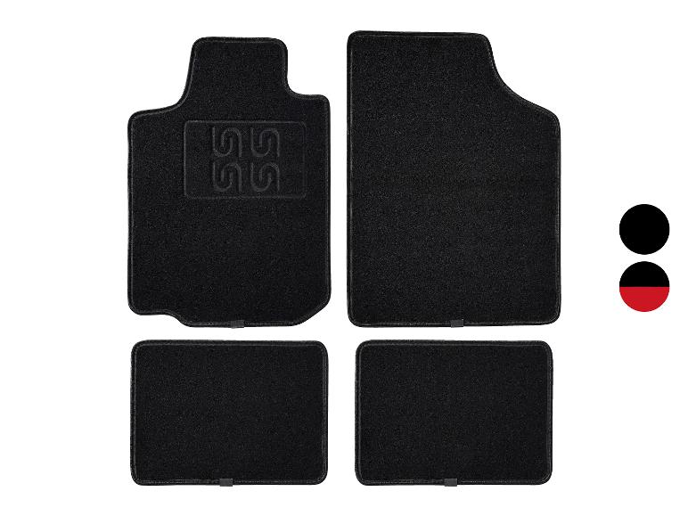 Zwarte automattenset.