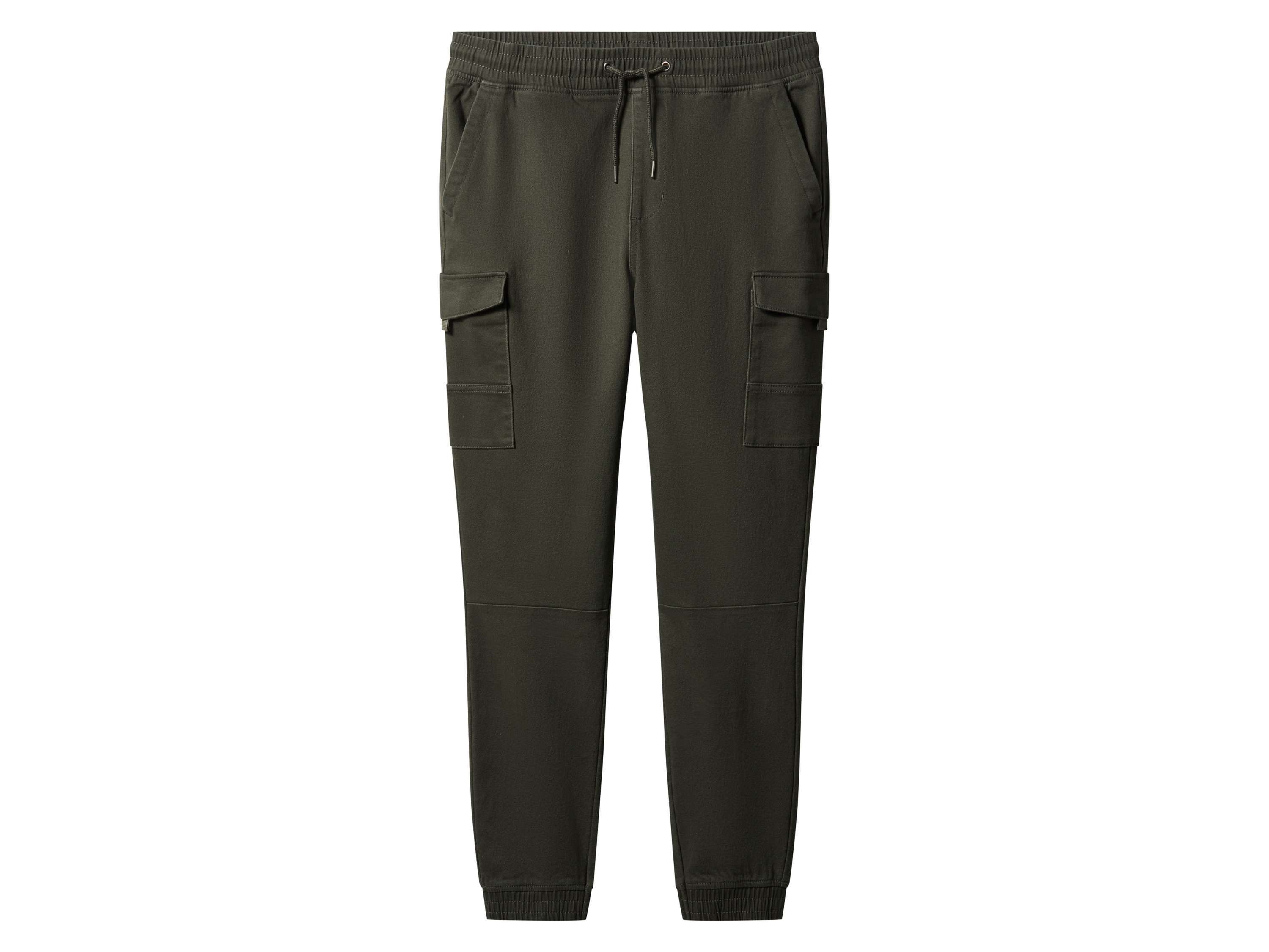 esmara Men Heren cargo-joggingbroek (Olijfgroen, L)