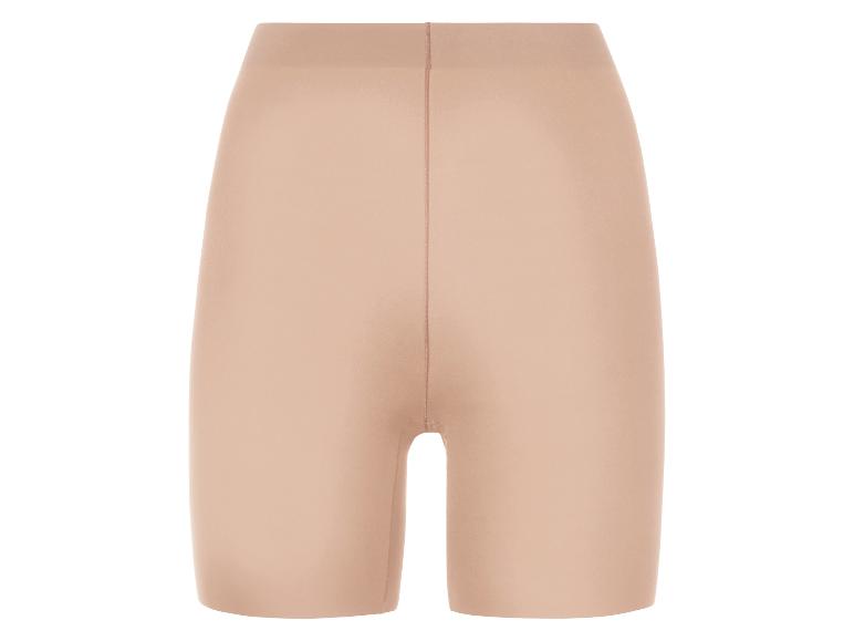 Beige vormende shorts.