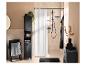 Stijlvolle moderne badkamer met douche-accessoires en zwarte LIVARNO home organizers.
