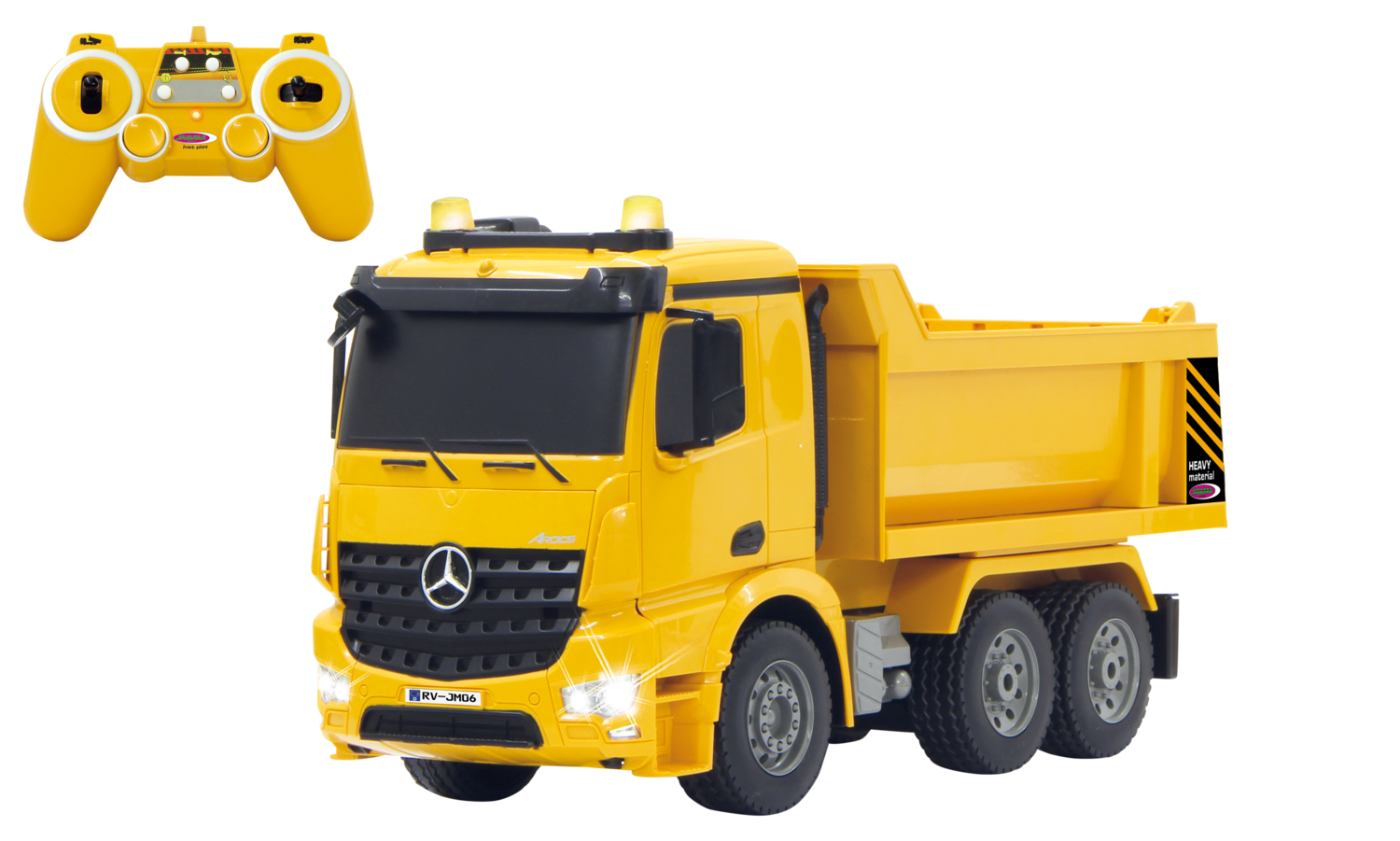 JAMARA RC bouwvoertuigen, 2-assig sort. (Kiepwagen)