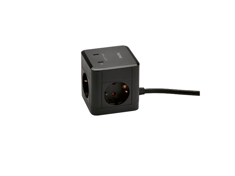 Kubieke TRONIC stroomadapter.