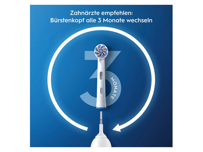 Ga naar volledige schermweergave: Oral-B Elektrische tandenborstel Pro 3 3500 met reisetui - afbeelding 7