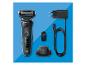 Braun S5 EasyClean scheerapparaat met accessoires.