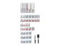 Schroevendraaierbitset met diverse tips en adapters.
