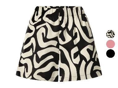 ESMARA® Korte dames broek met linnen