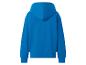 Blauwe hoodie voor heren, achterkant