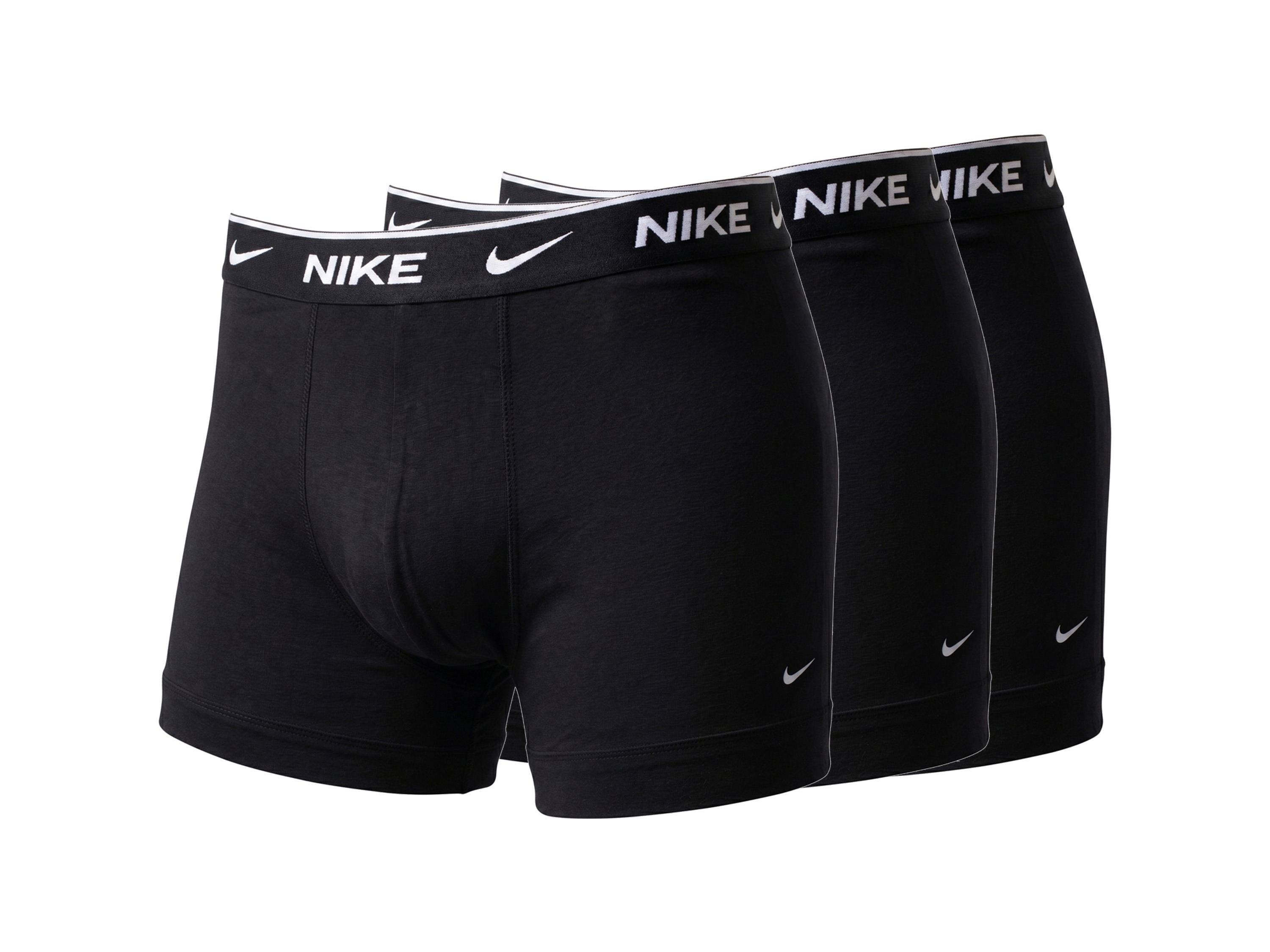 NIKE Set van 3 heren boxers (Zwart, M)