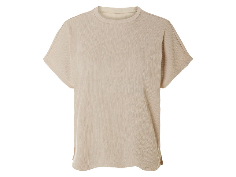 Ga naar volledige schermweergave: esmara® Shirt met modieuze crinkle-structuur - afbeelding 1