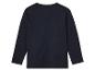 Een donkerblauw longsleeve shirt.