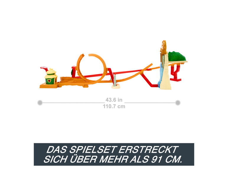 Ga naar volledige schermweergave: Hot Wheels Trackset Mario Kart circuit - afbeelding 12