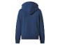 Donkerblauwe hoodie, achterkant