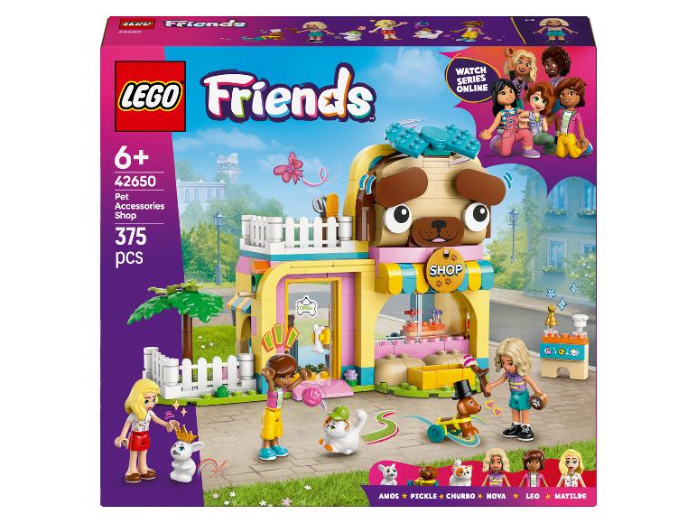 LEGO Friends Dierenaccessoireswinkel set met minifiguren en dieren