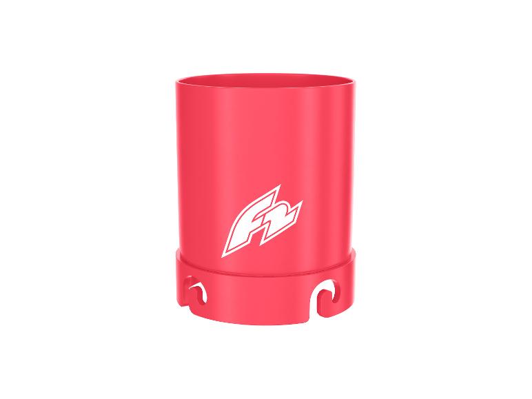 Rode FN behuizing voor accessoires.