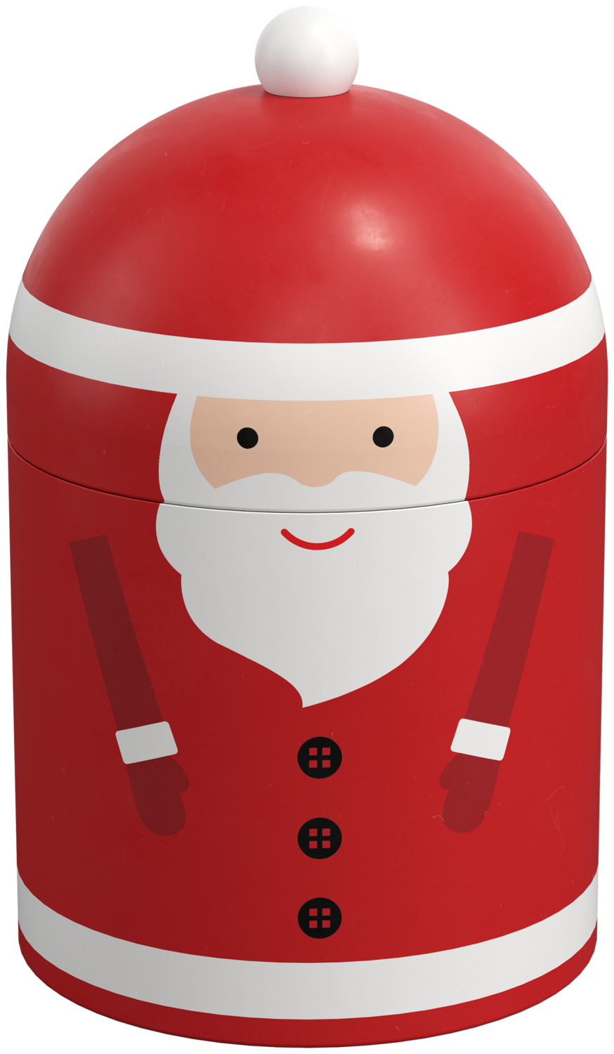 SILVERCREST Kerst opbergpot (Kerstman)