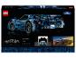 LEGO Ford GT doos met de geassembleerde auto en technische details.