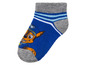 Blauwe sok met Paw Patrol-print.