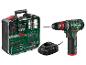 Accuboormachine met accu, oplader en een 250-delige accessoirekit.