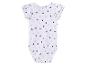 Baby body met korte mouwen, hartjesprint, bohemian stijl.