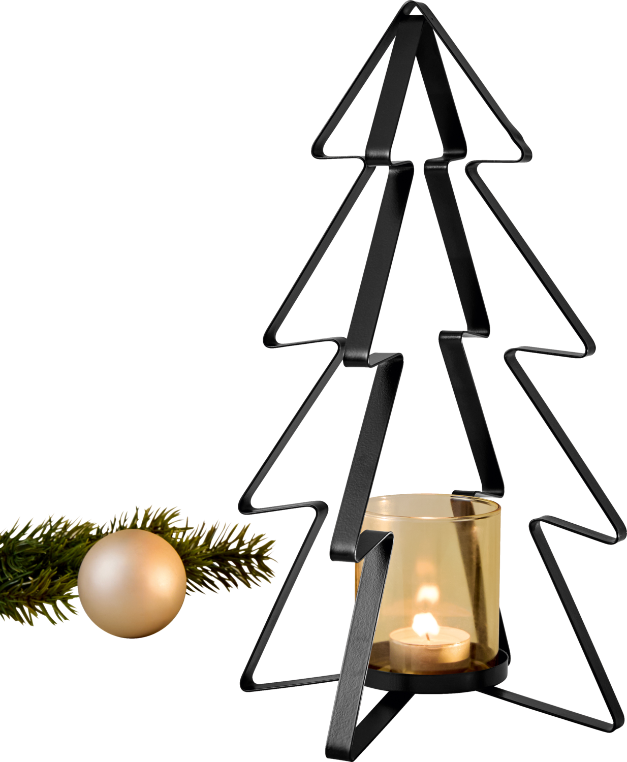 LIVARNO Metalen windlicht (Boom)