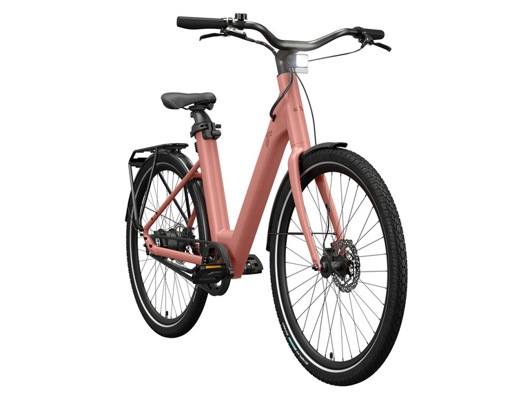 Ga naar volledige schermweergave: CRIVIT Urban E-Bike Berry Blush 27,5" - afbeelding 6