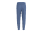 Heren blauwe sportbroek met elastische taille en enkels.