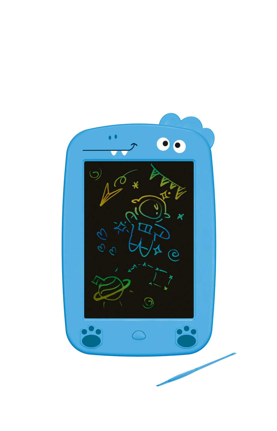 TRONIC LCD-tekentablet 8,5 inch (Blauw)