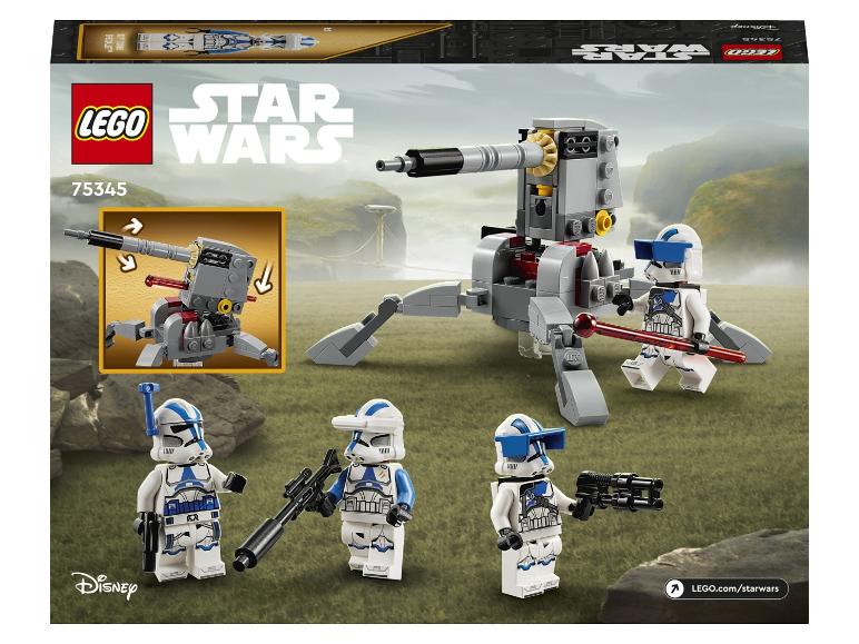 LEGO Star Wars: kanon en 501e legioensklonen.