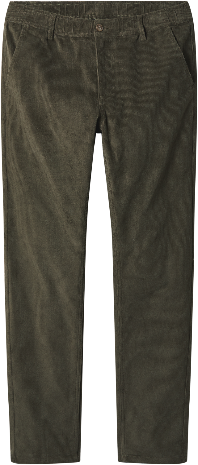 esmara Men Corduroy heren broek (Groen, XXL)