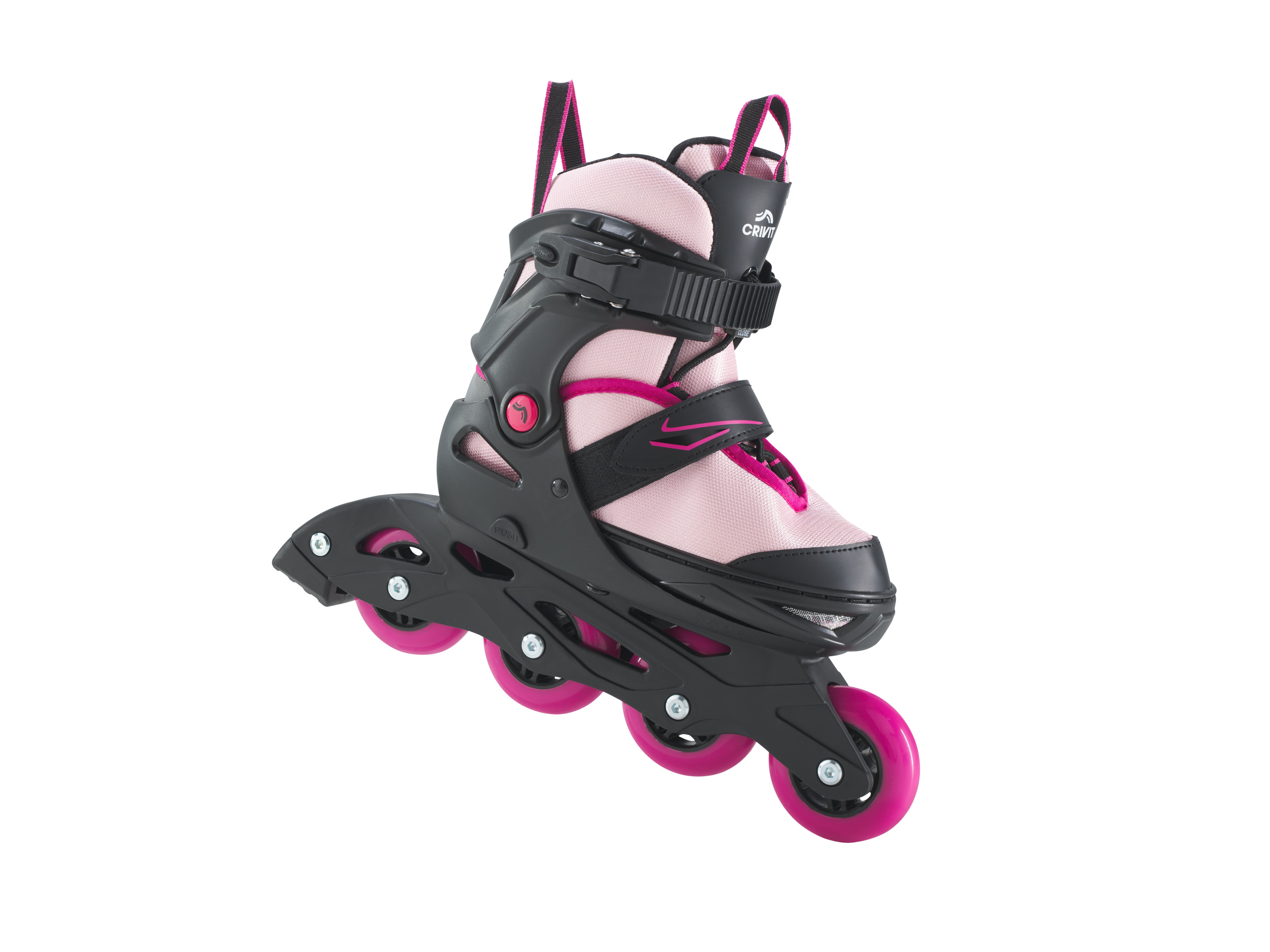CRIVIT Kinder skeelers (Donkerroze/roze, 29-33)