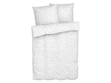 Lidl-shop LIVARNO home Dekbedovertrek 200 x 200 cm (Wit/bloemen) aanbieding