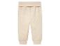 Beige joggingbroek voor baby's.