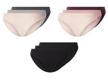 ESMARA® Set van 3 dames onderbroeken, seamless