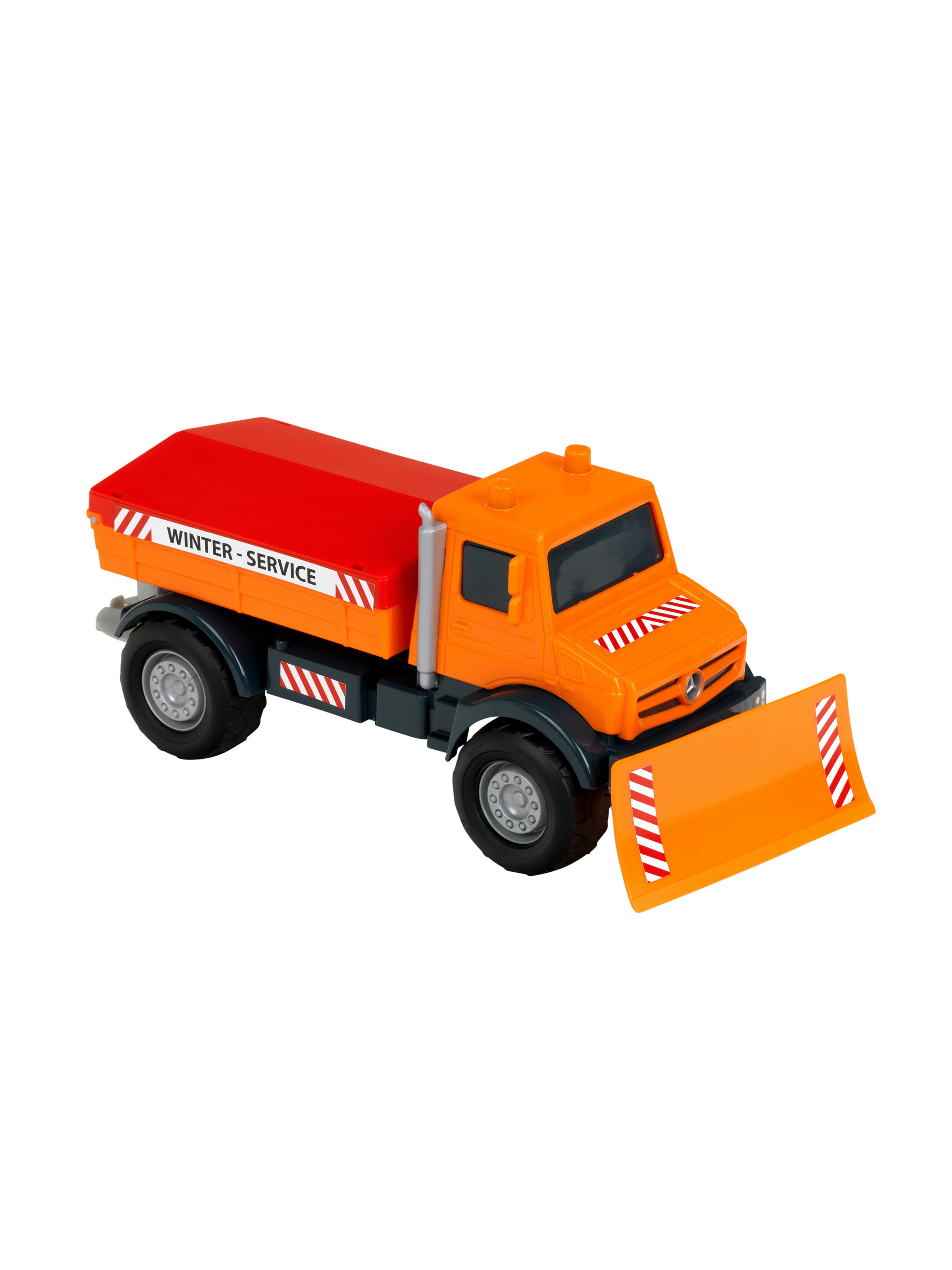 THEO KLEIN Mercedes Benz bouwvoertuigen (Unimog-winterdienst)