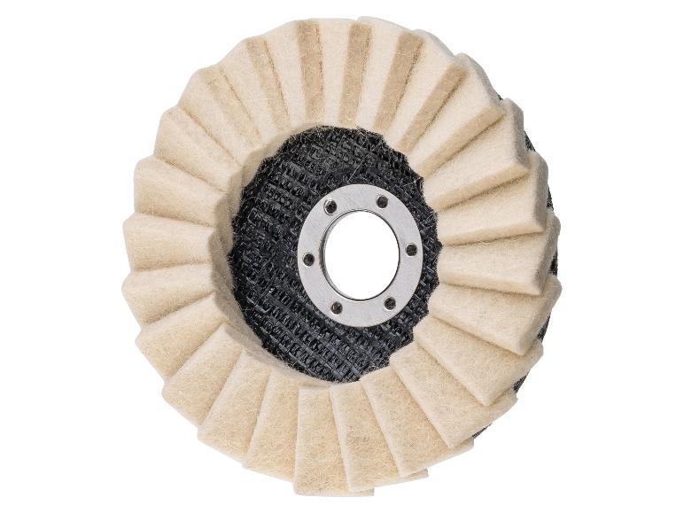Vilt polijsschijven voor roterende gereedschappen.