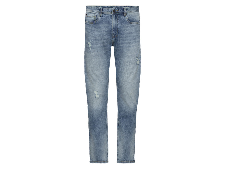 Heren-jeans tapered fit (56 (40/32), Blauw)