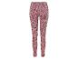 Roze leggings met dierenprint.