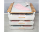 Baby commode met verschoningskussen en laden